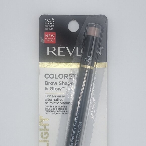 NWT 5/$25  Revlon Colorstay Shape & Glow Eye Brow Marker and Highlighter, Blonde - Picture 5 of 7